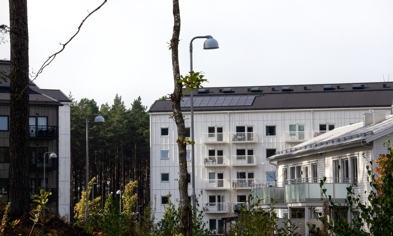 Surge protection for solar panels