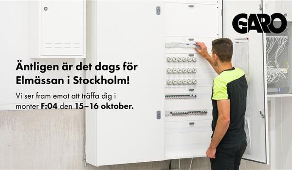 Meet GARO at Elmässan 2025! 