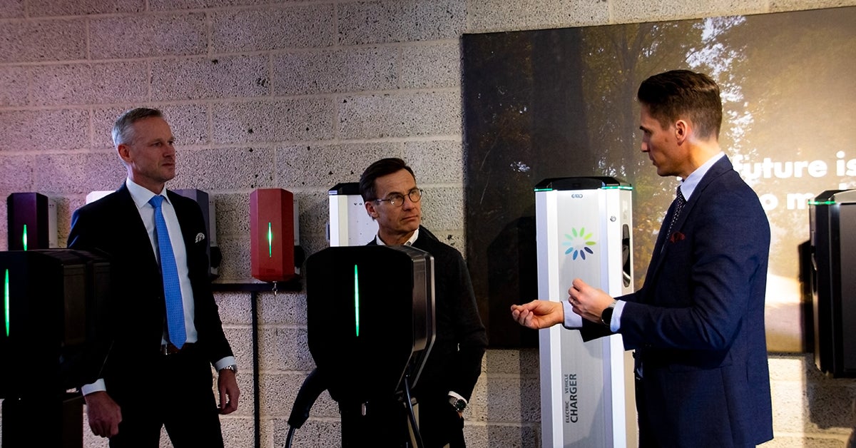Swedish Prime Minister Ulf Kristersson visited GARO