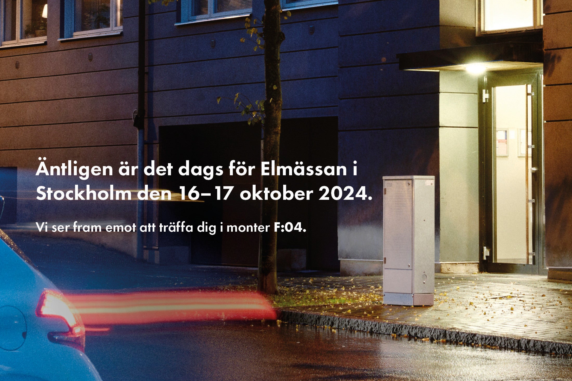 Visit us at Elmässan 2024!