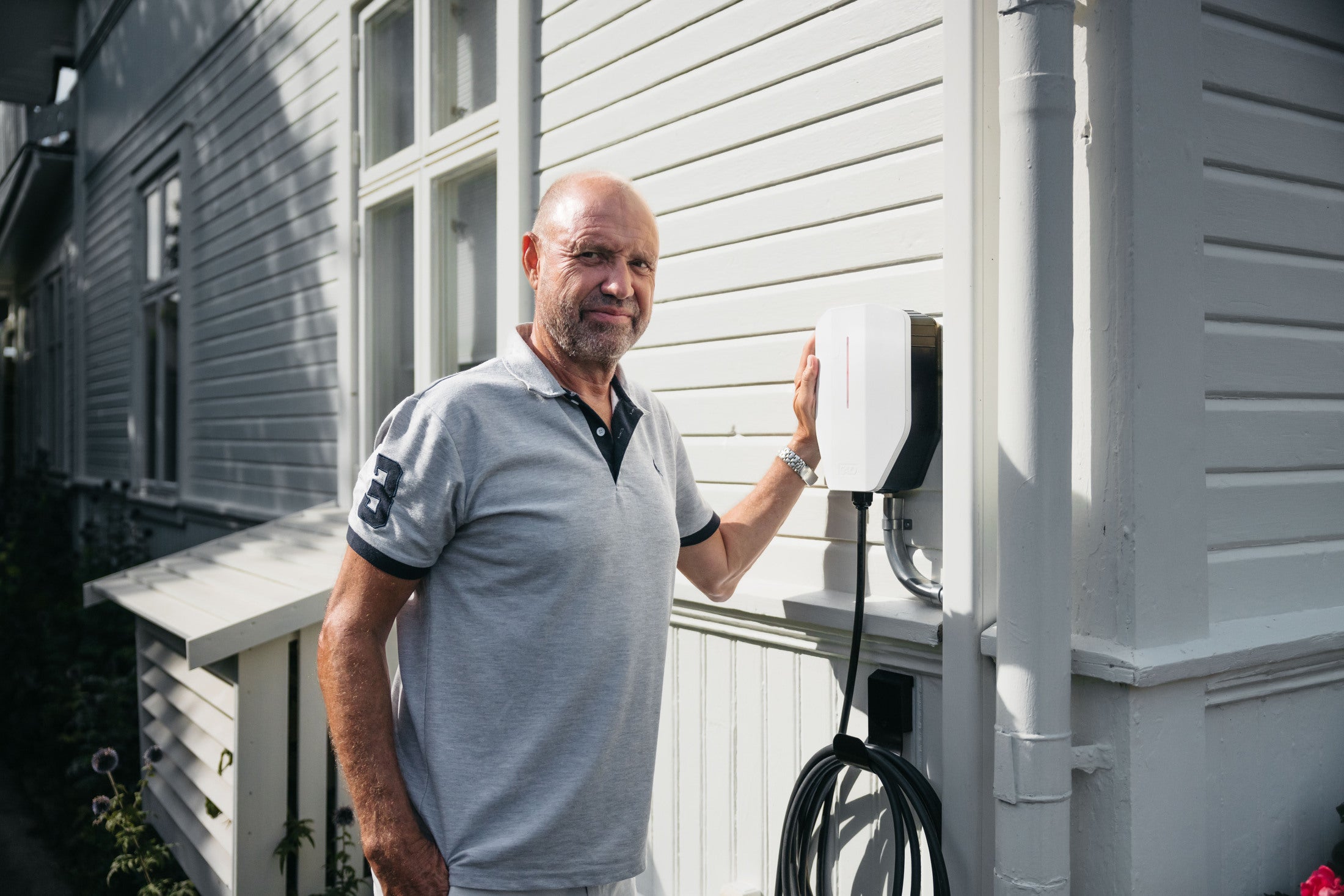 Reliable charging with Småland quality at Andreas Ravelli’s summer house on Öland 