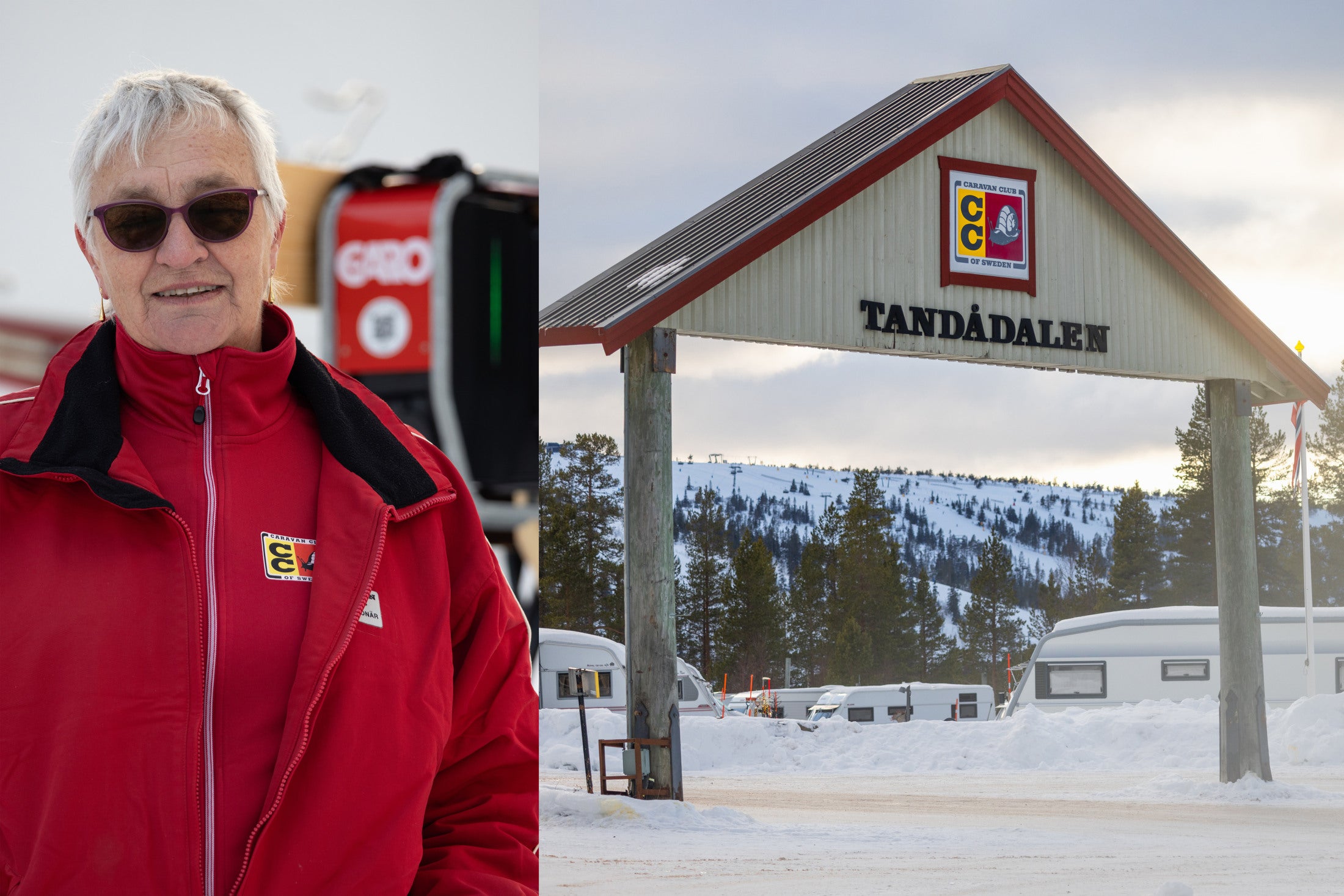 Flexible electric vehicle charging all year round at Caravan Club of Sweden 